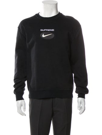 Supreme x Nike 2020 Signature Logo Sweatshirt