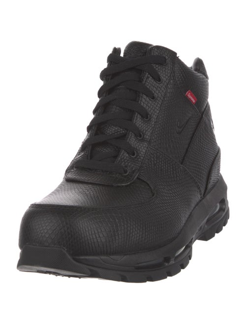 Supreme x Nike 2021 Air Max Goadome 'Black' Lace-Up Boots