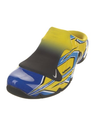 Supreme x Nike Clogposite Opti Yellow Blue Sneakers