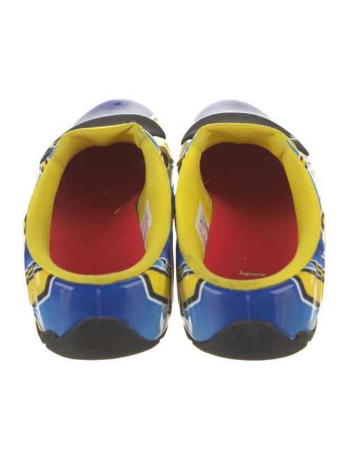 Supreme x Nike Clogposite Opti Yellow Blue Sneakers