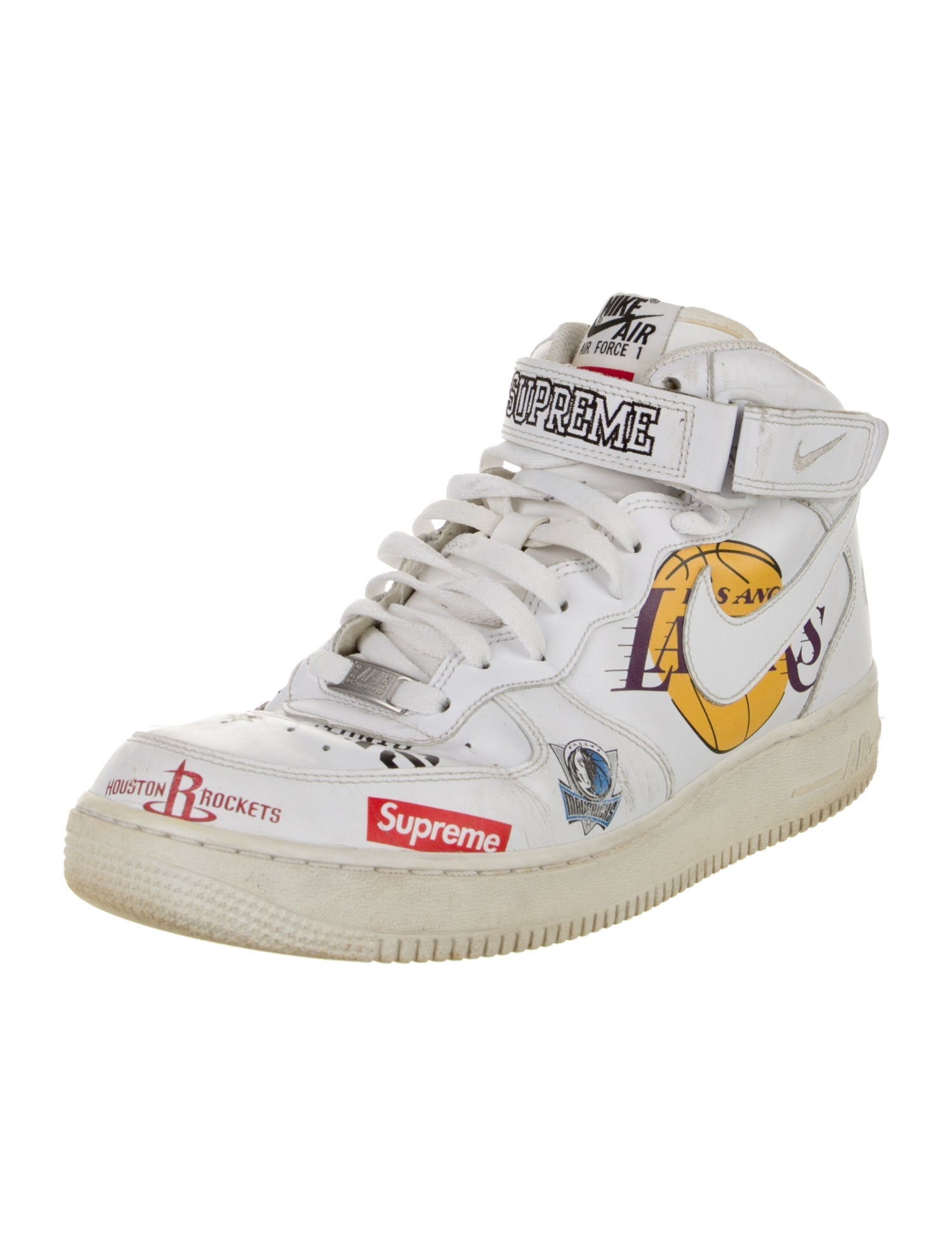 Supreme x Nike Air Force 1 Mid 07' Sneakers