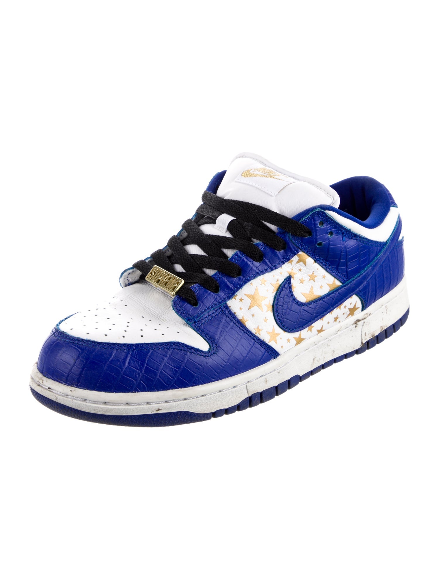 Supreme x Nike SB Dunk Low 'Hyper Royal' Athletic Sneakers
