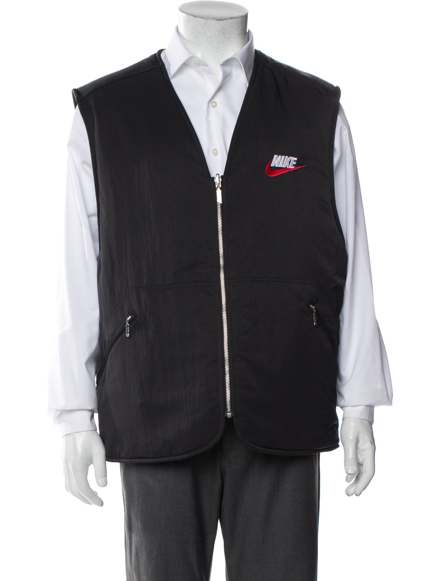 Supreme x Nike 2018 Reversible Nylon Sherpa Vest