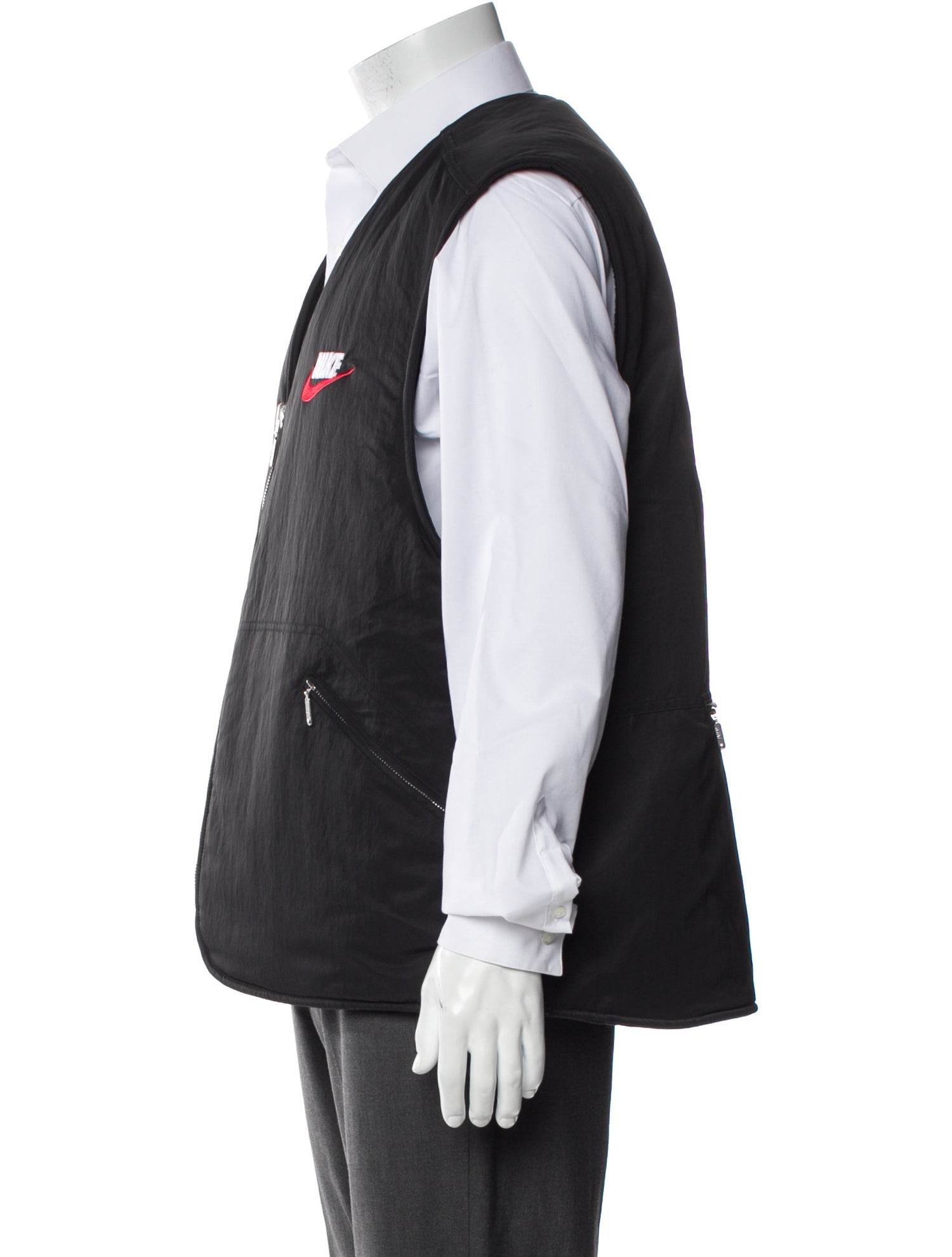 Supreme x Nike 2018 Reversible Nylon Sherpa Vest