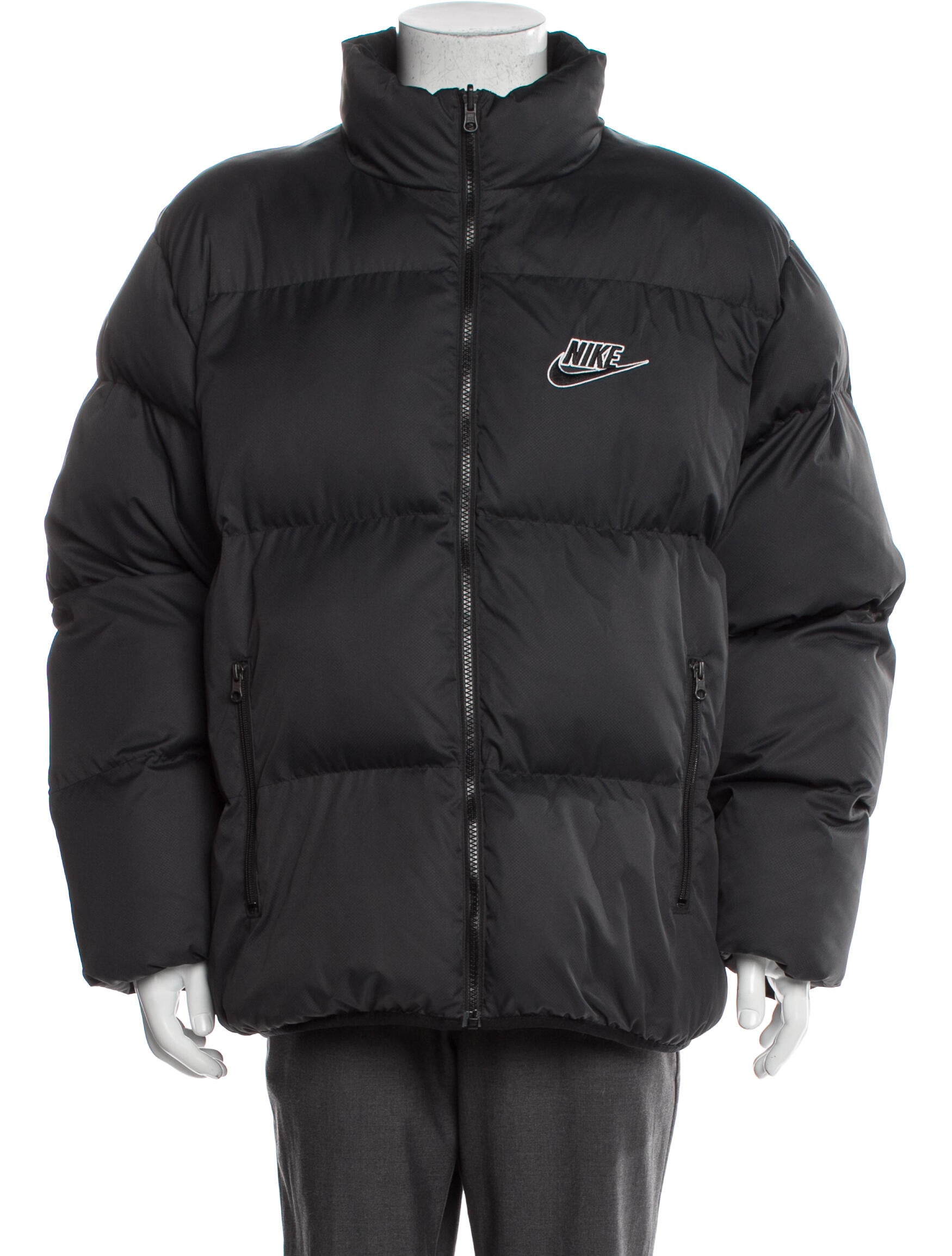 Supreme x Nike Reversible Graphic Print Puffer Coat