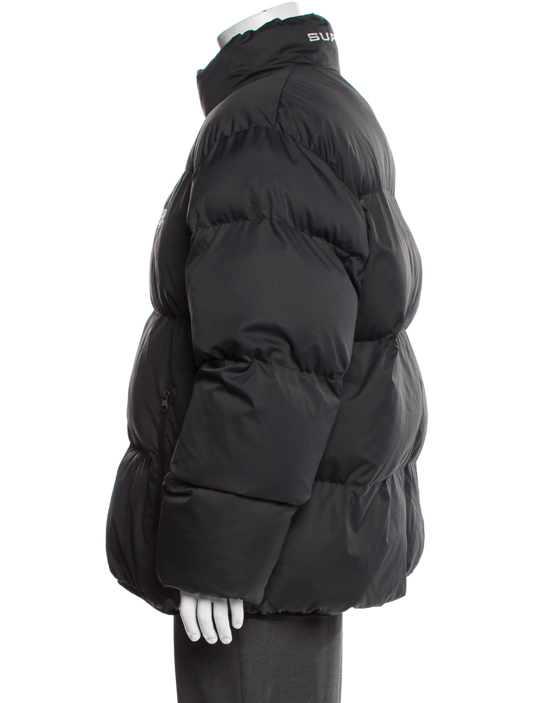 Supreme x Nike Reversible Graphic Print Puffer Coat