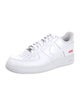 Supreme x Nike Air Force 1 'Box Logo - White' Sneakers