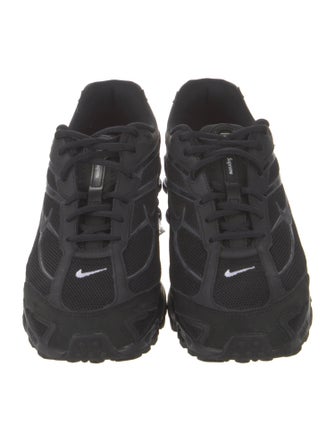 Supreme x Nike Shox Ride 2 'Black' Athletic Sneakers