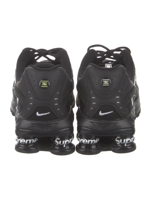 Supreme x Nike Shox Ride 2 'Black' Athletic Sneakers