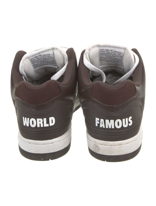 Supreme x Nike SB Air Force 2 Low Brown Sneakers