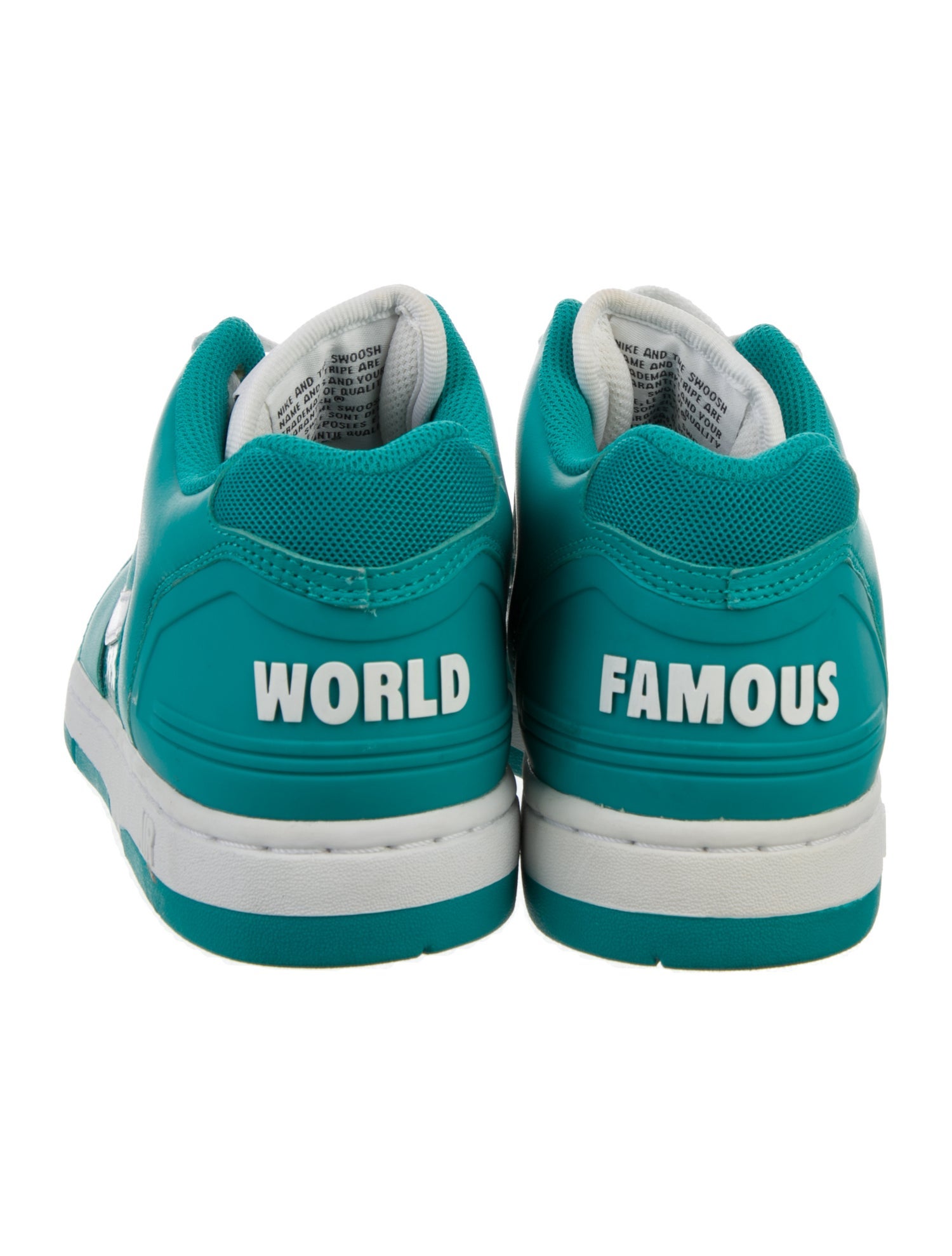 Supreme x Nike Air Force SB 2 'Teal' Athletic Sneakers