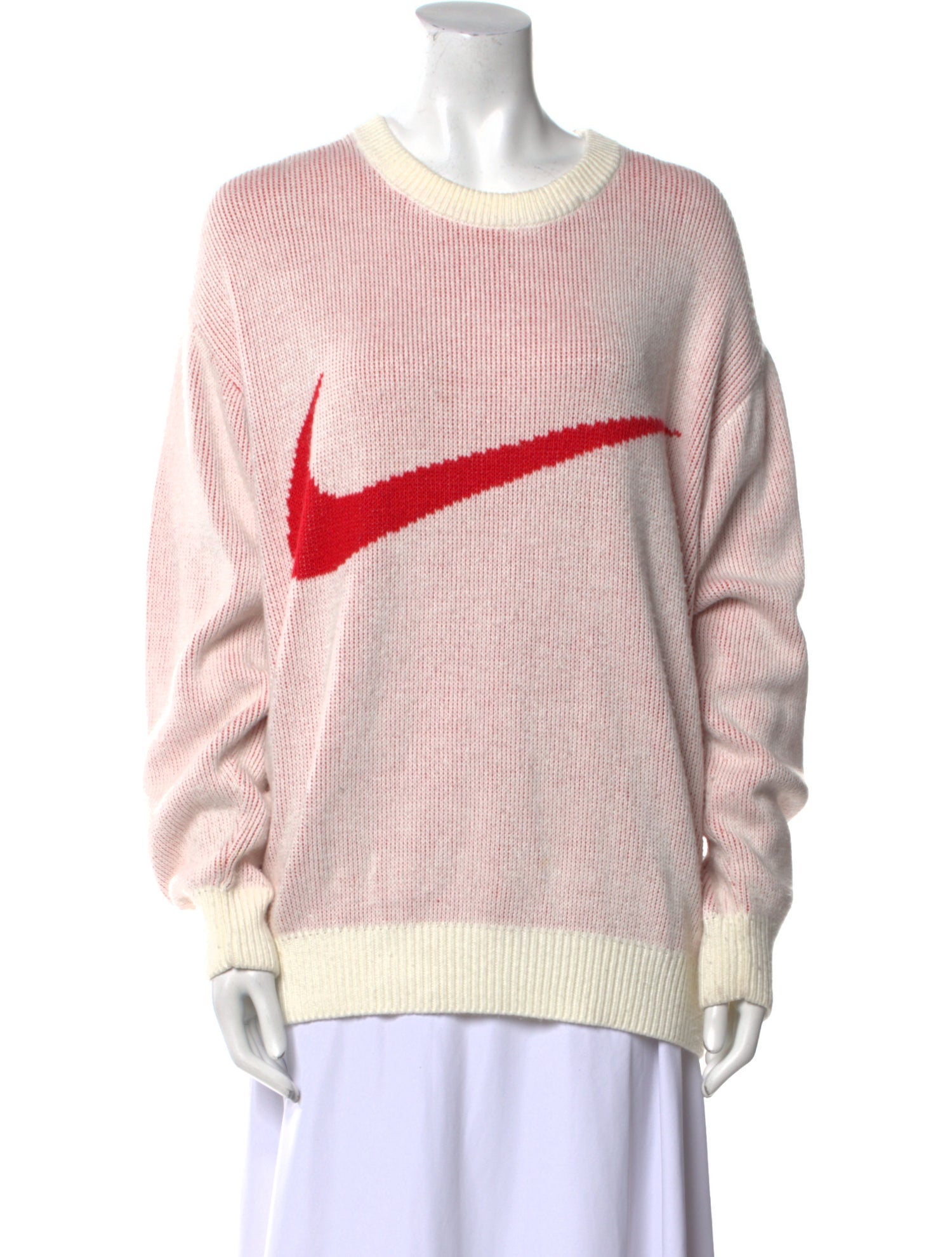 Supreme x Nike Striped Scoop Neck Sweater