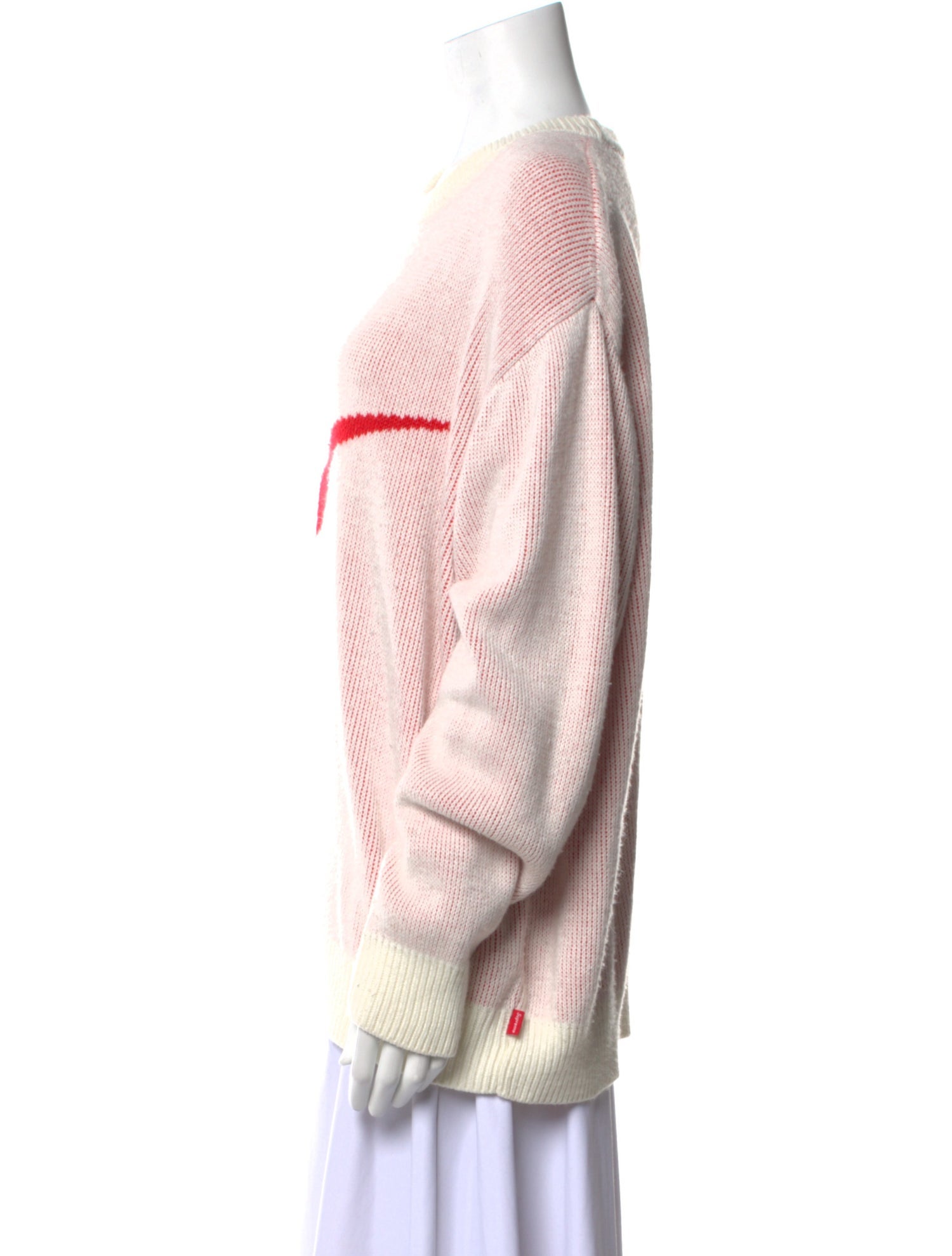 Supreme x Nike Striped Scoop Neck Sweater