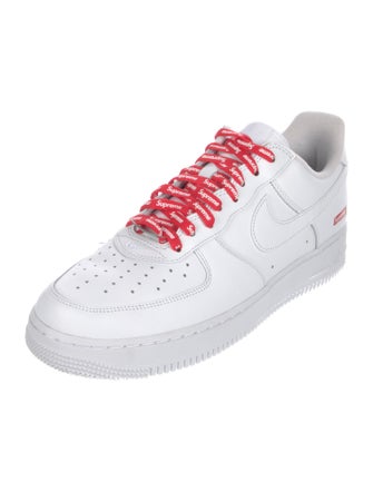Supreme x Nike Air Force 1 Low 'Box Logo - White' Sneakers
