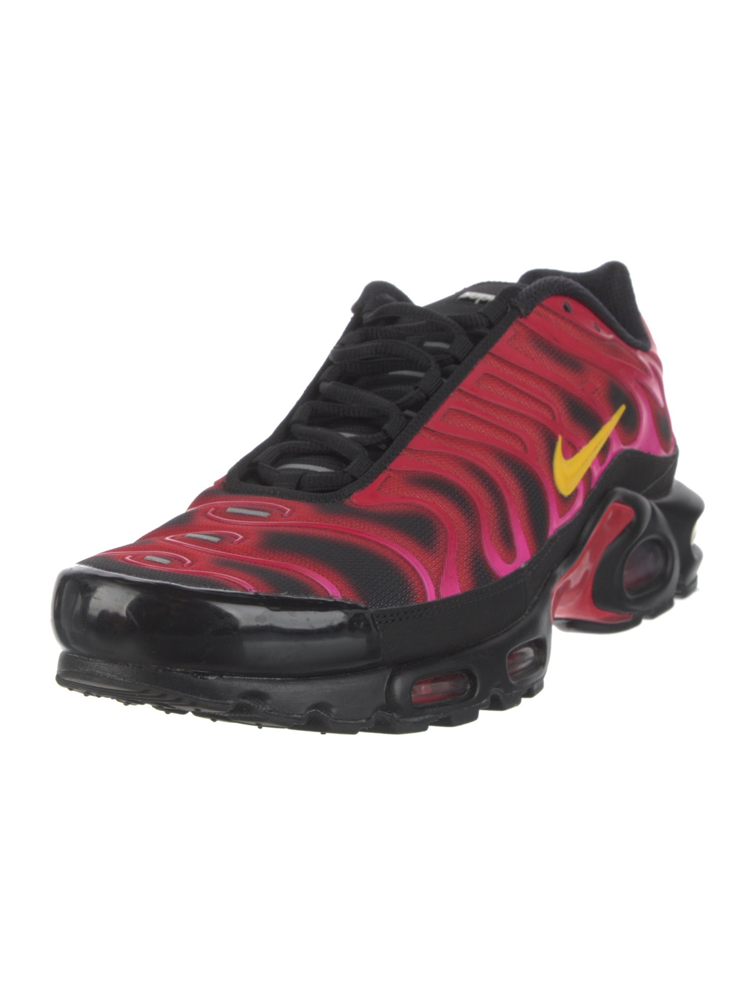 Supreme x Nike Air Max Plus 'University Red' Athletic Sneakers