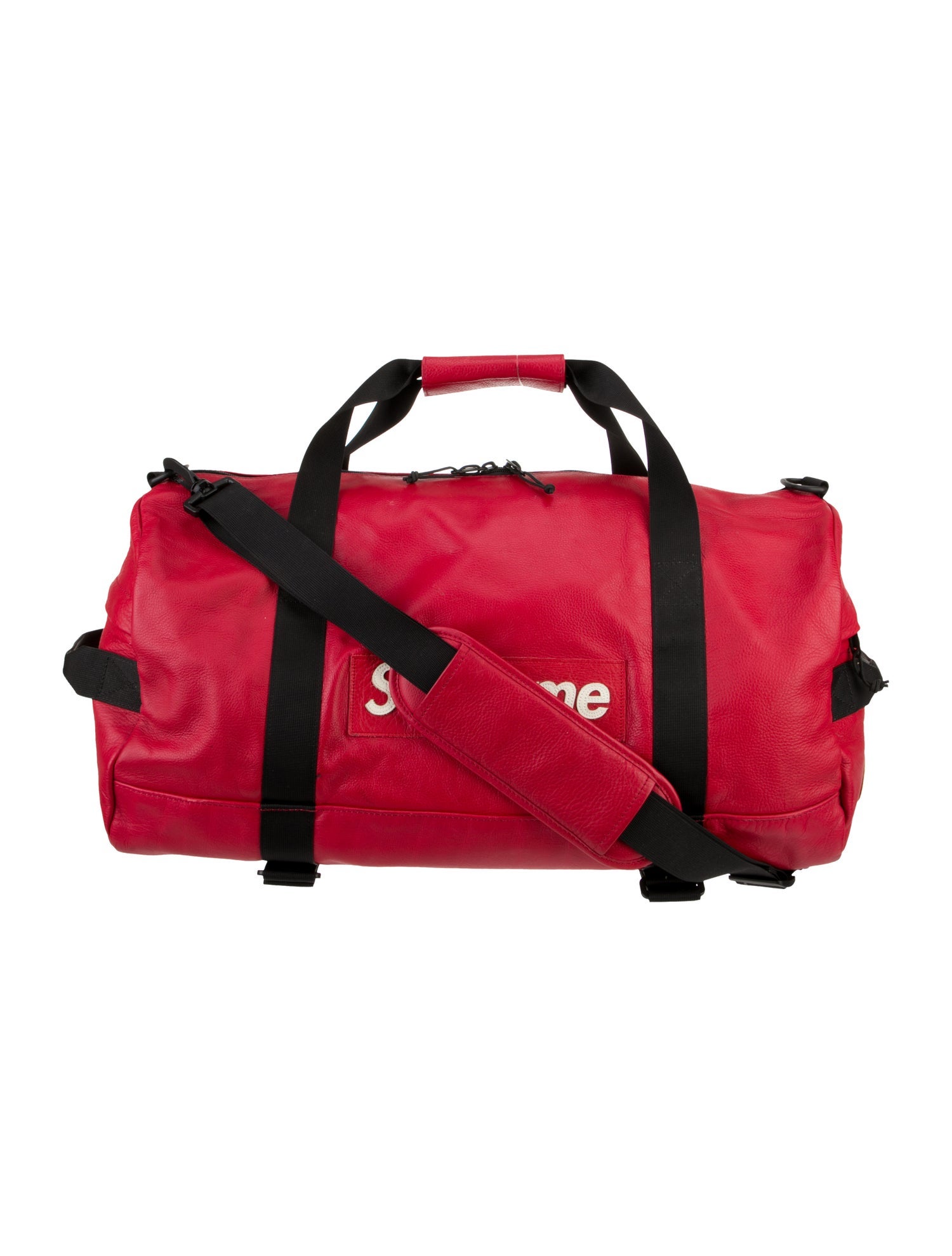 Supreme x Nike Leather Weekender Bag