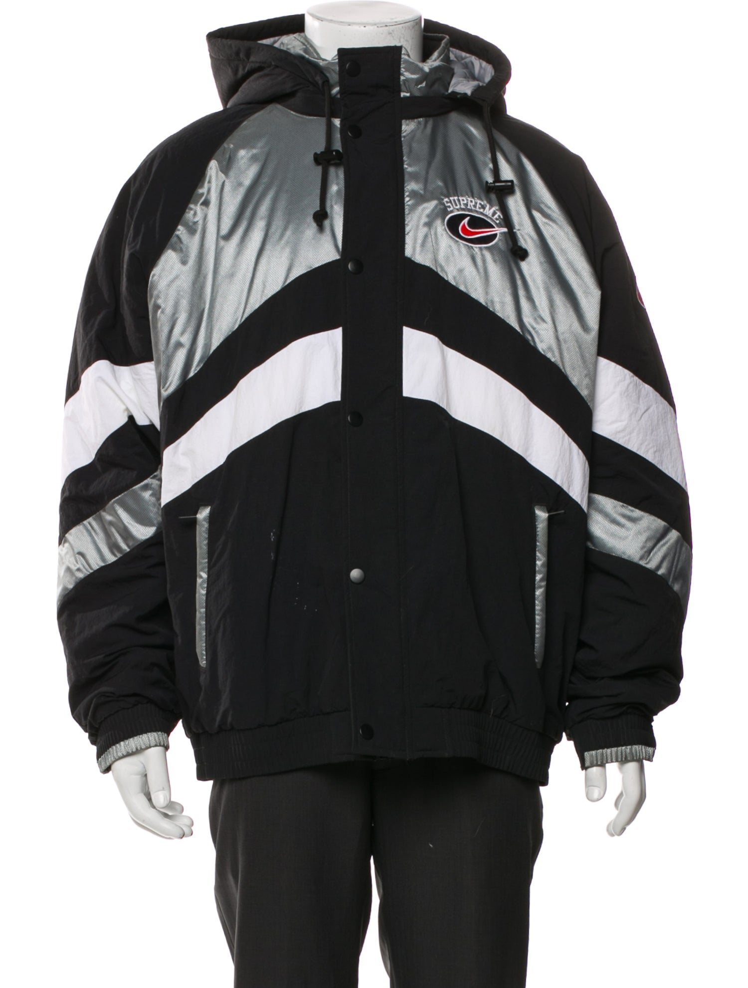 Supreme x Nike 2019 Colorblock Pattern Windbreaker