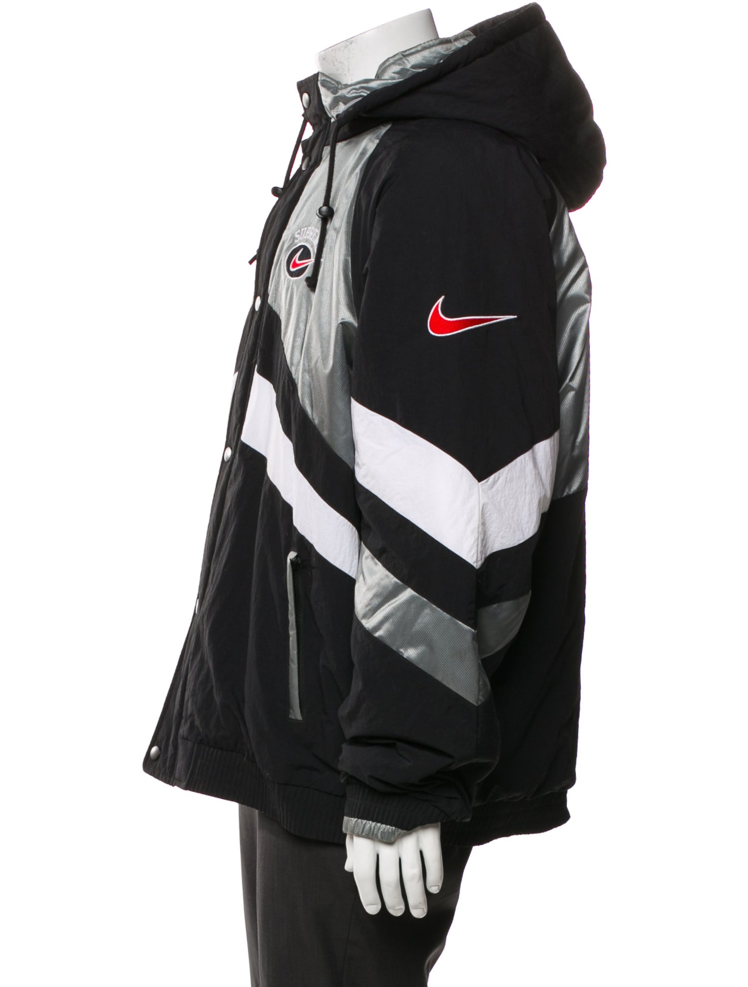 Supreme x Nike 2019 Colorblock Pattern Windbreaker