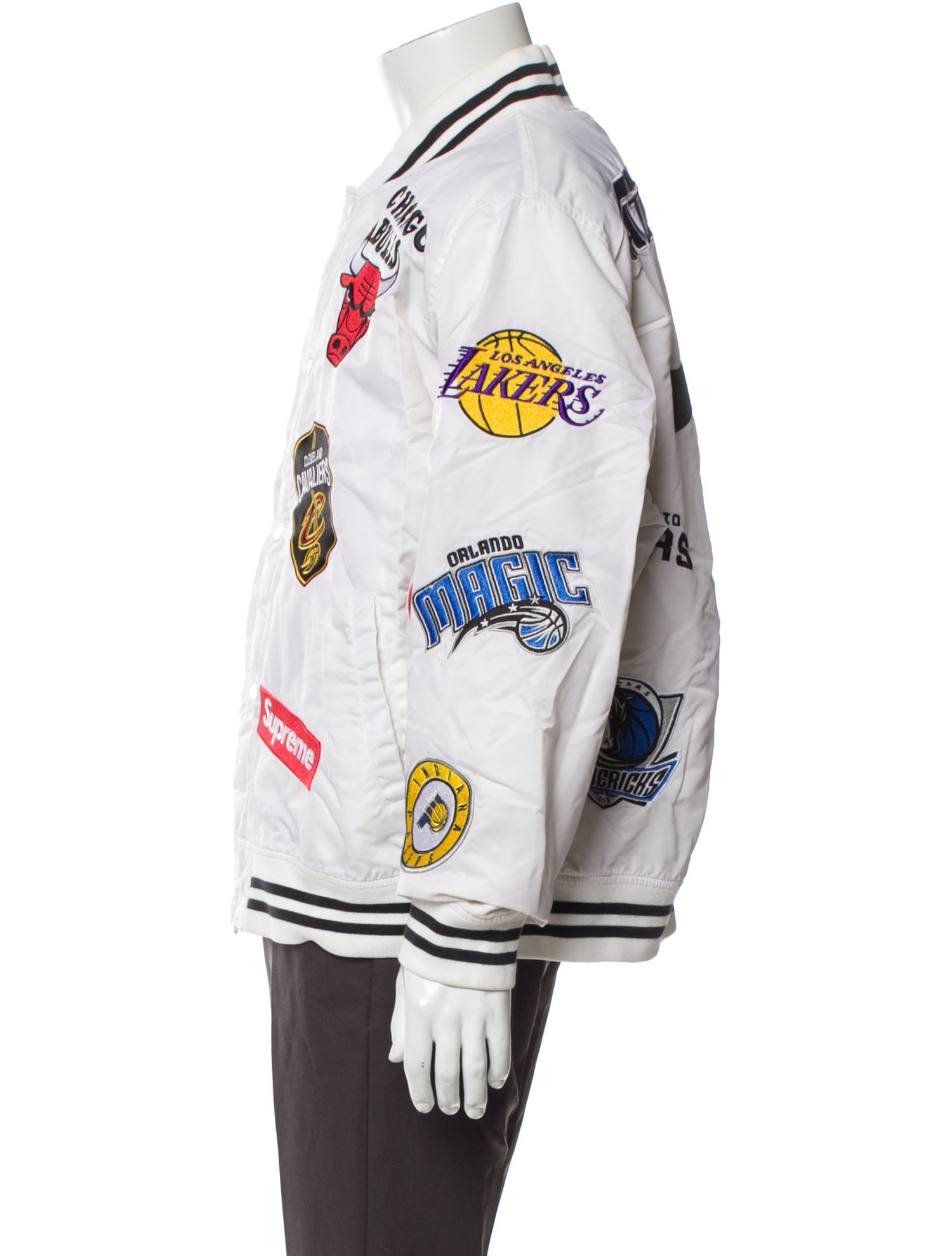 Supreme x Nike 2018 x NBA Teams Warm-Up Bomber Jacket