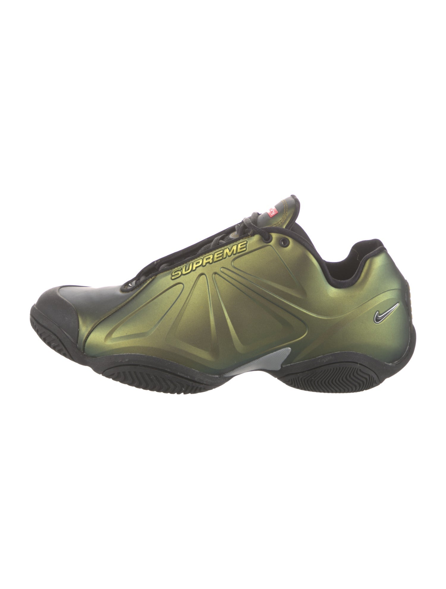Supreme x Nike Air Zoom Courtposite Metallic Gold Sneakers