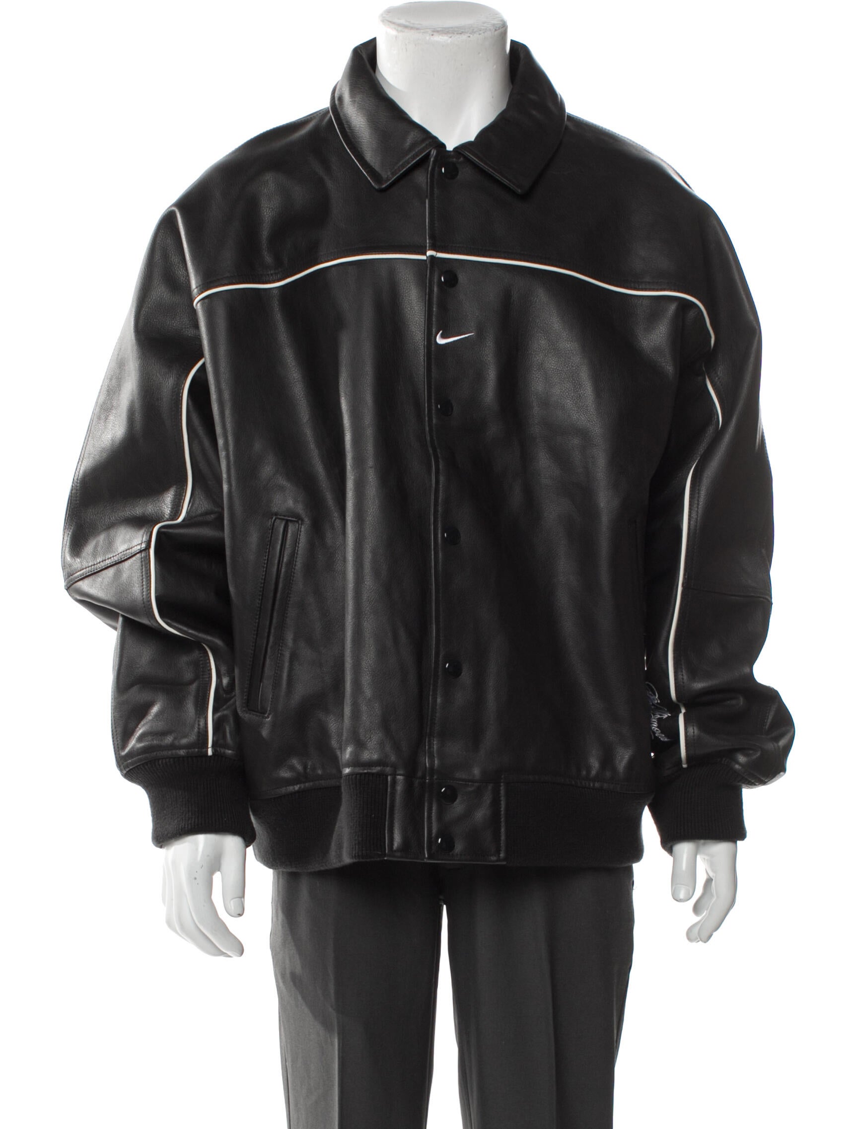 Supreme x Nike Leather Moto Jacket w/ Tags