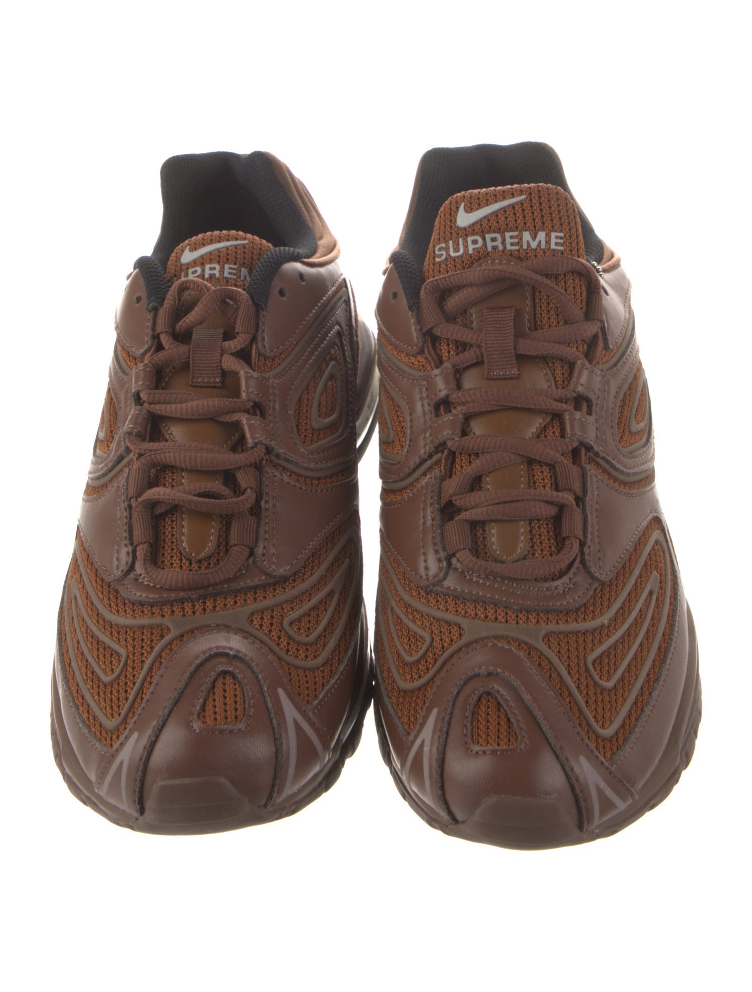 Supreme x Nike Air Max 98 TL Supreme Brown Athletic Sneakers