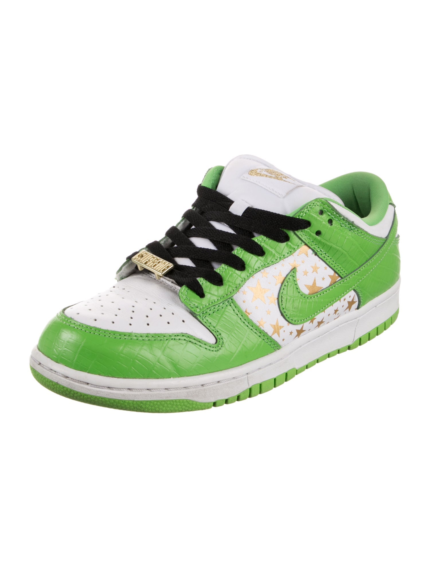 Supreme x Nike SB Dunk Low Stars Mean Green (2021) Sneakers