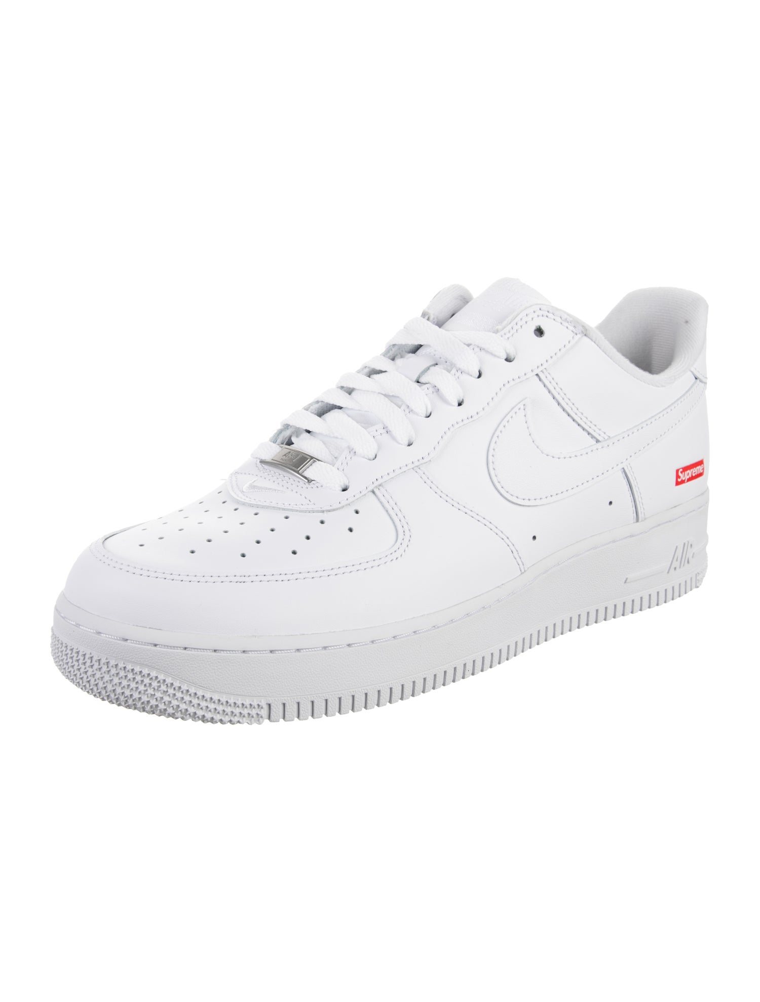 Supreme x Nike Air Force 1 Low 'White' Sneakers