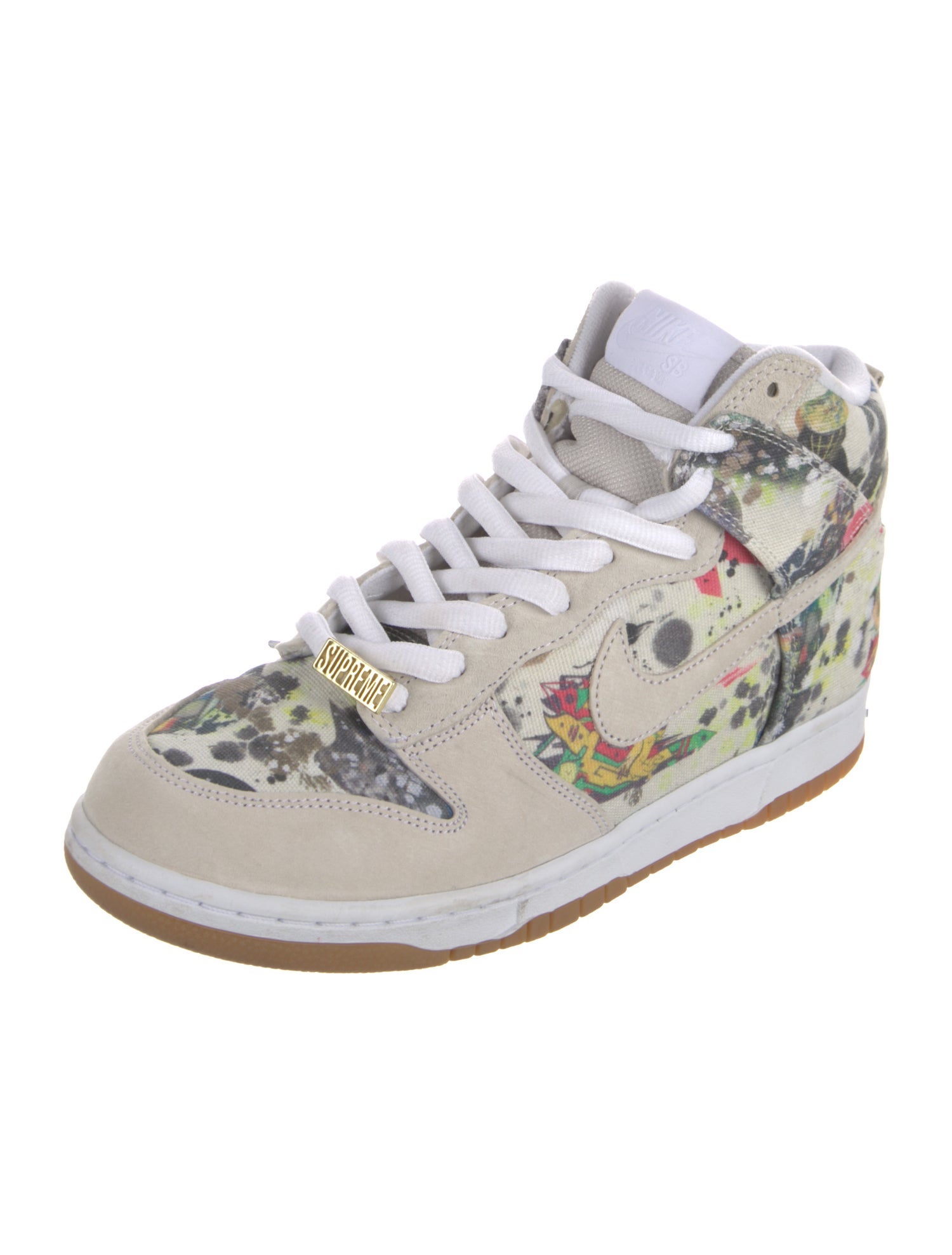 Supreme x Nike SB Dunk High 'Rammellzee' Sneakers