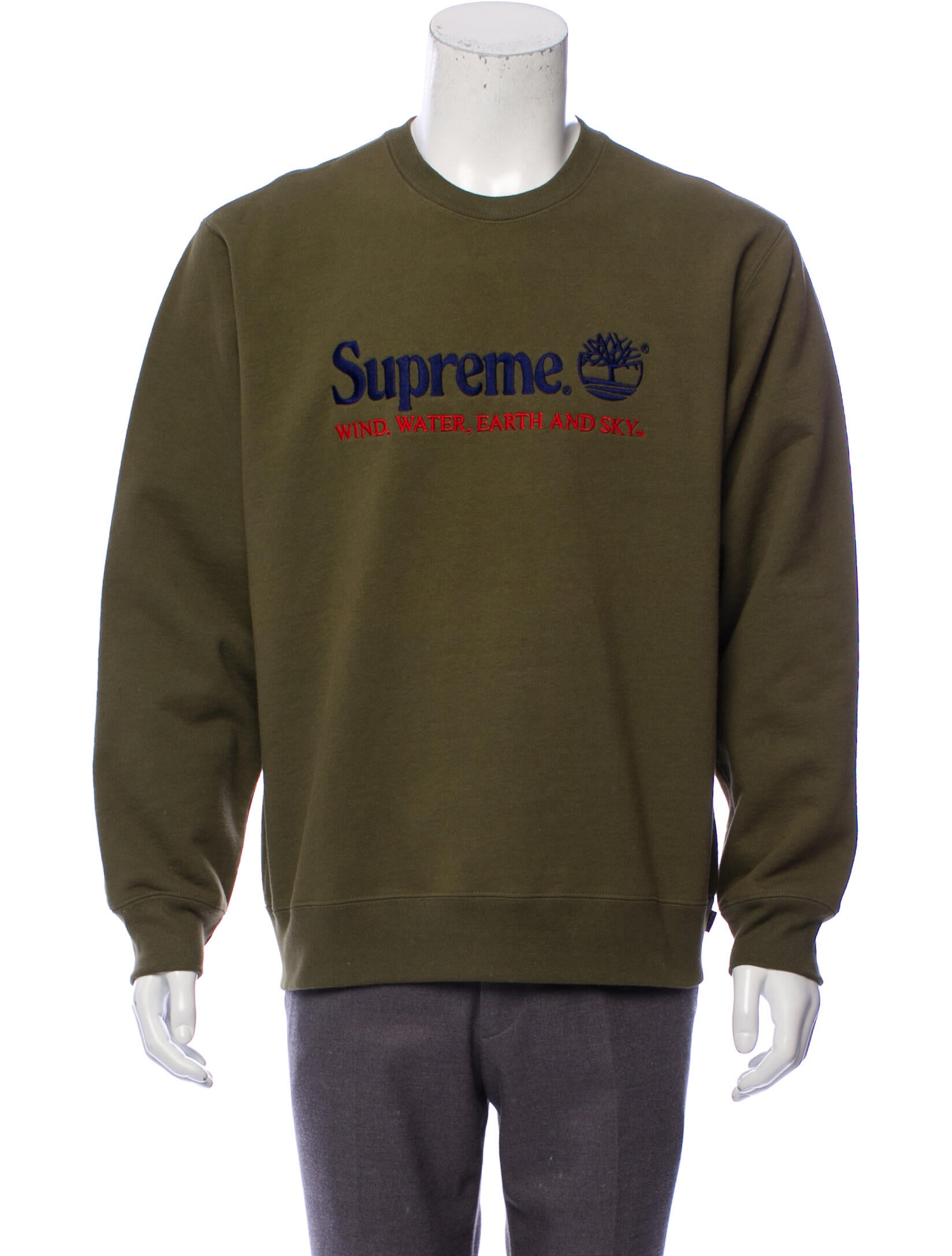 supreme x timberland sweater