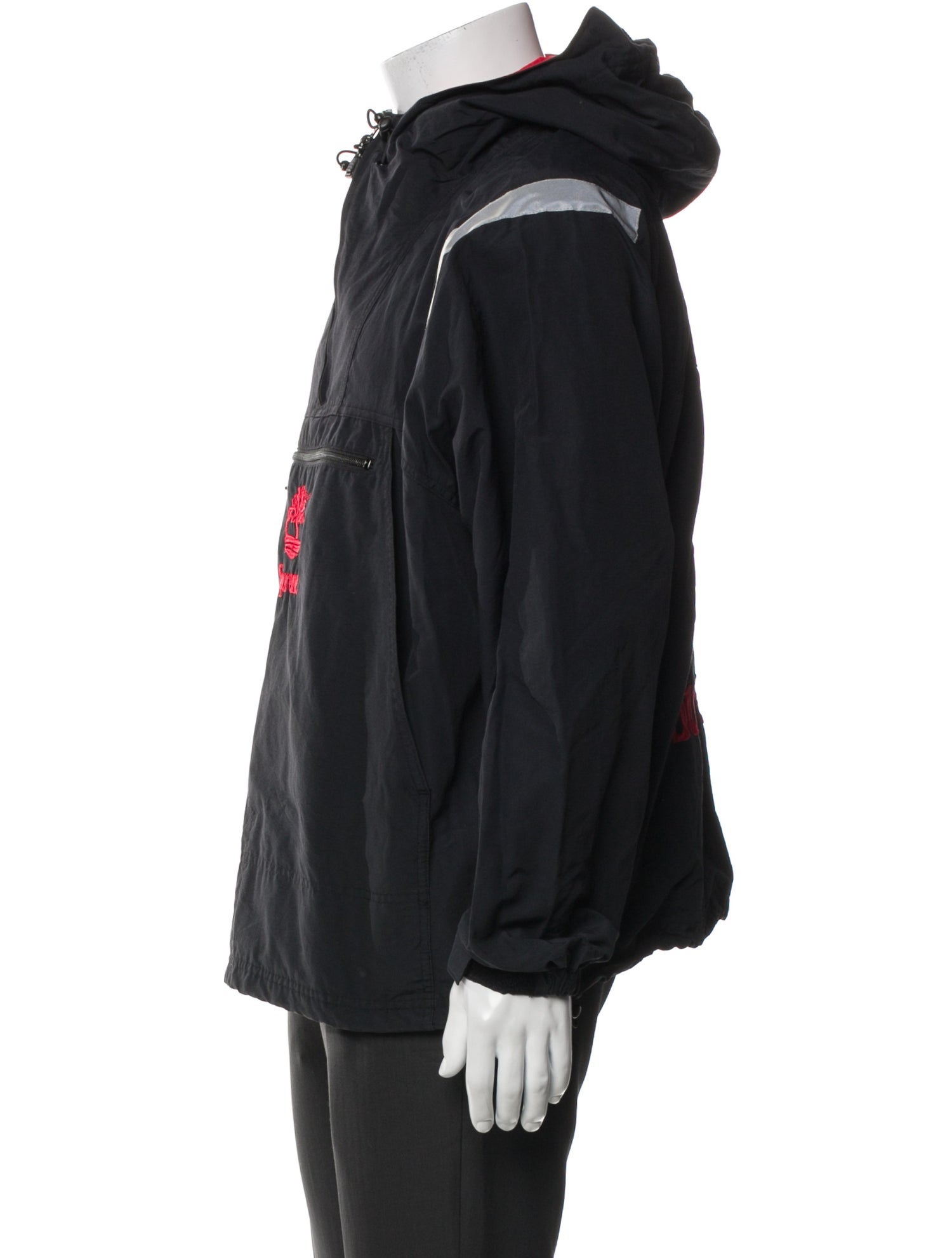 Supreme x Timberland 2021 Reflective Taping Anorak Parka