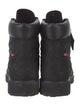 Supreme x Timberland 2023 6" Premium Waterproof Boot Diamond Plate Black Combat Boots