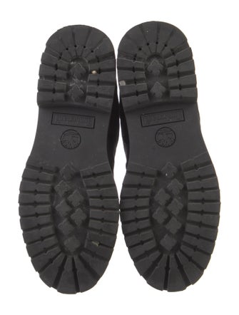 Supreme x Timberland 2023 6" Premium Waterproof Boot Diamond Plate Black Combat Boots