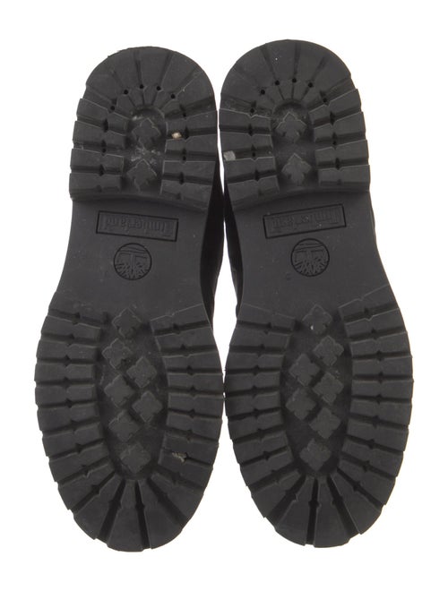 Supreme x Timberland 2023 6" Premium Waterproof Boot Diamond Plate Black Combat Boots