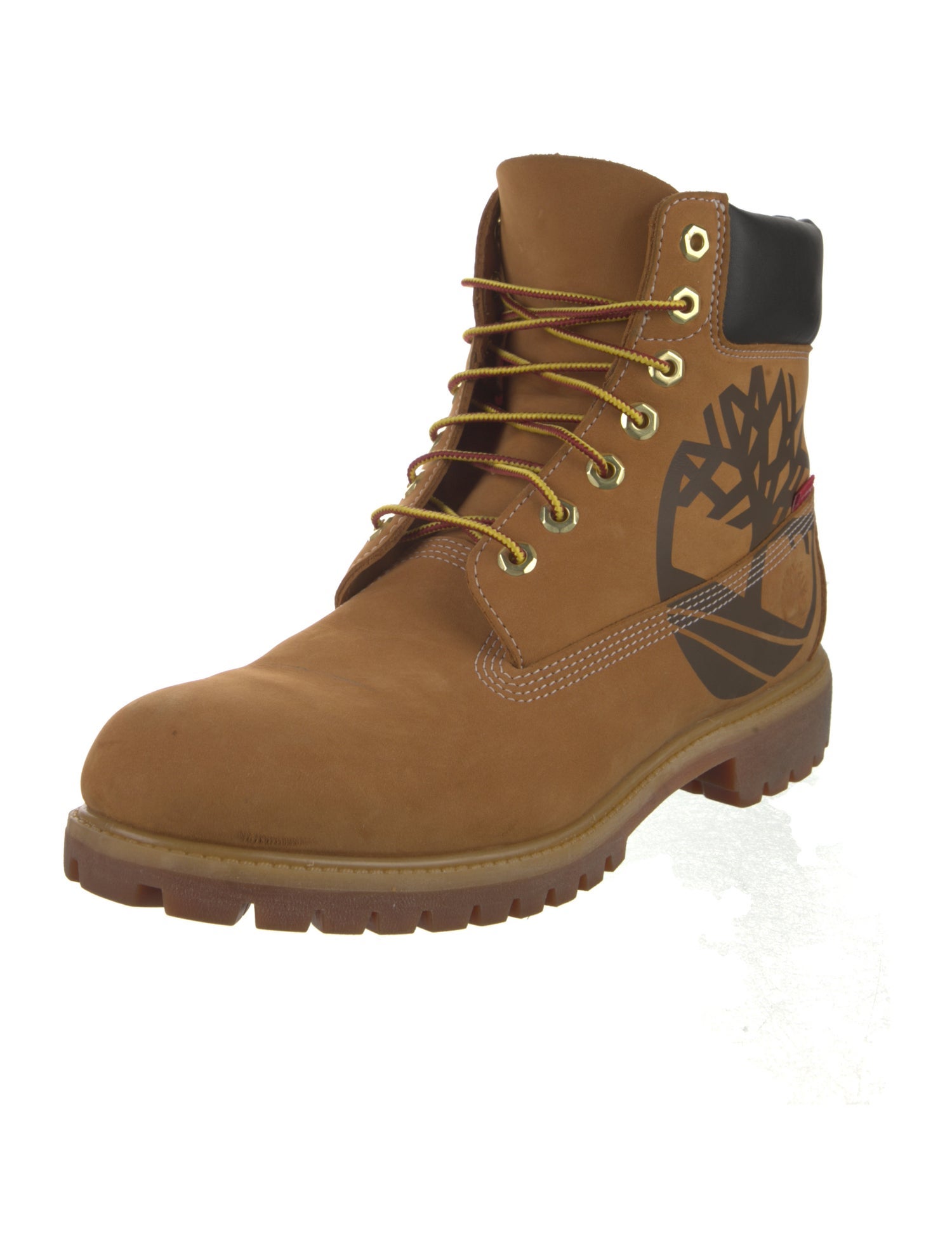Supreme x Timberland 6 Inch Leather Lace-Up Boots