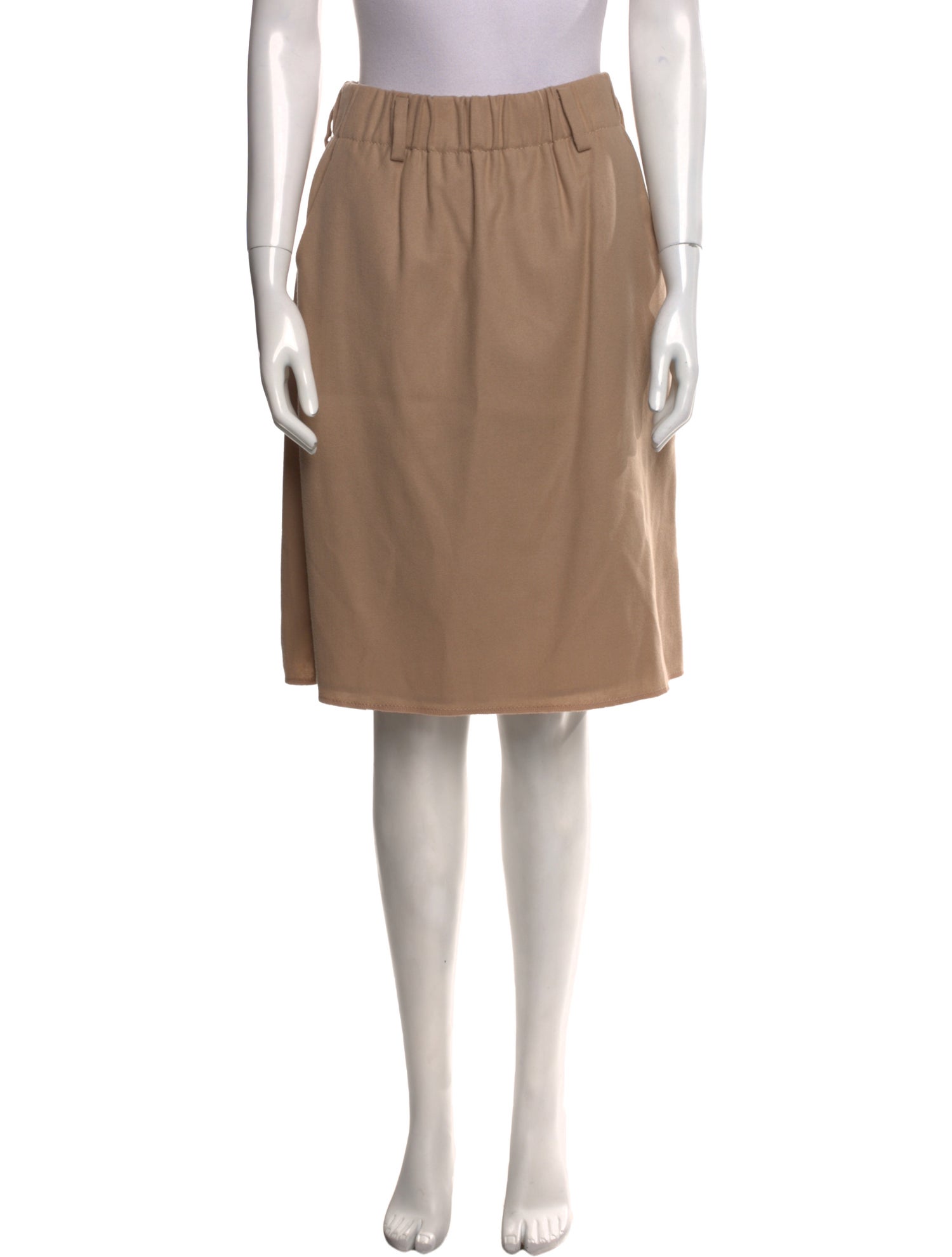 Susanne Bommer Wool Knee-Length Skirt