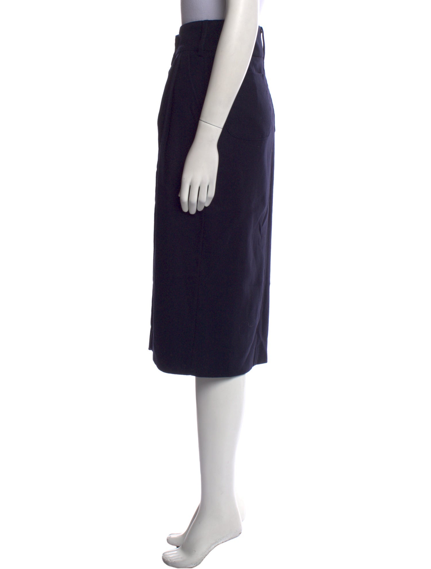 Susanne Bommer Wool Midi Length Skirt