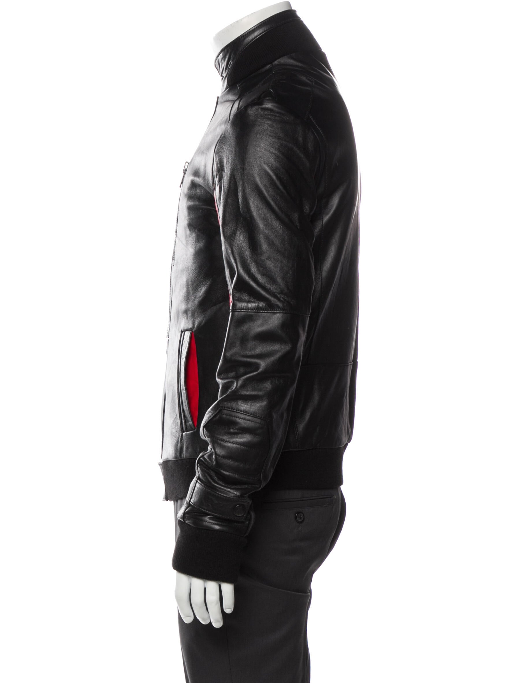 Surface to Air x Kid Cudi Leather Moto Jacket