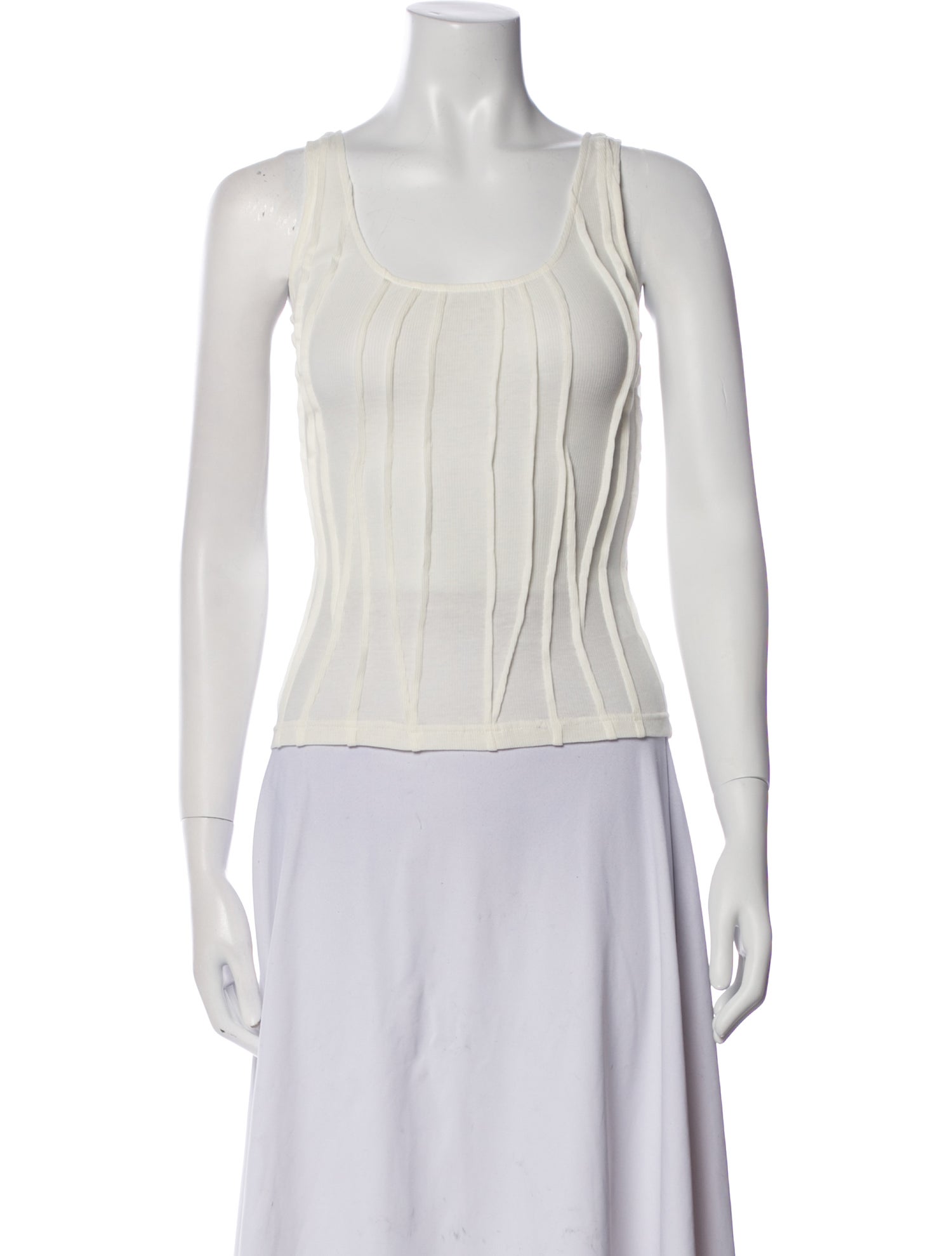 Subtle Studios Scoop Neck Sleeveless Top