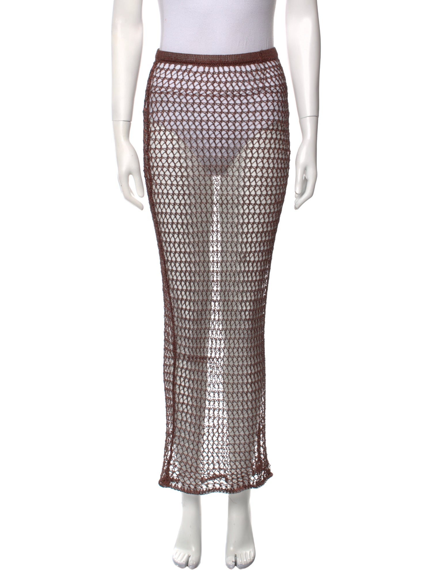 SUBSURFACE Printed Midi Length Skirt