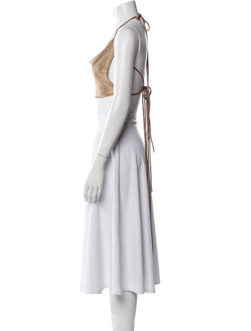 SUBSURFACE Halterneck Sleeveless Crop Top