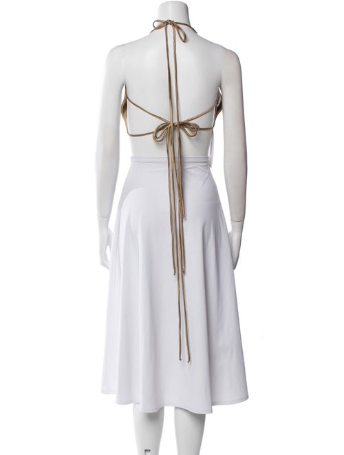 SUBSURFACE Halterneck Sleeveless Crop Top