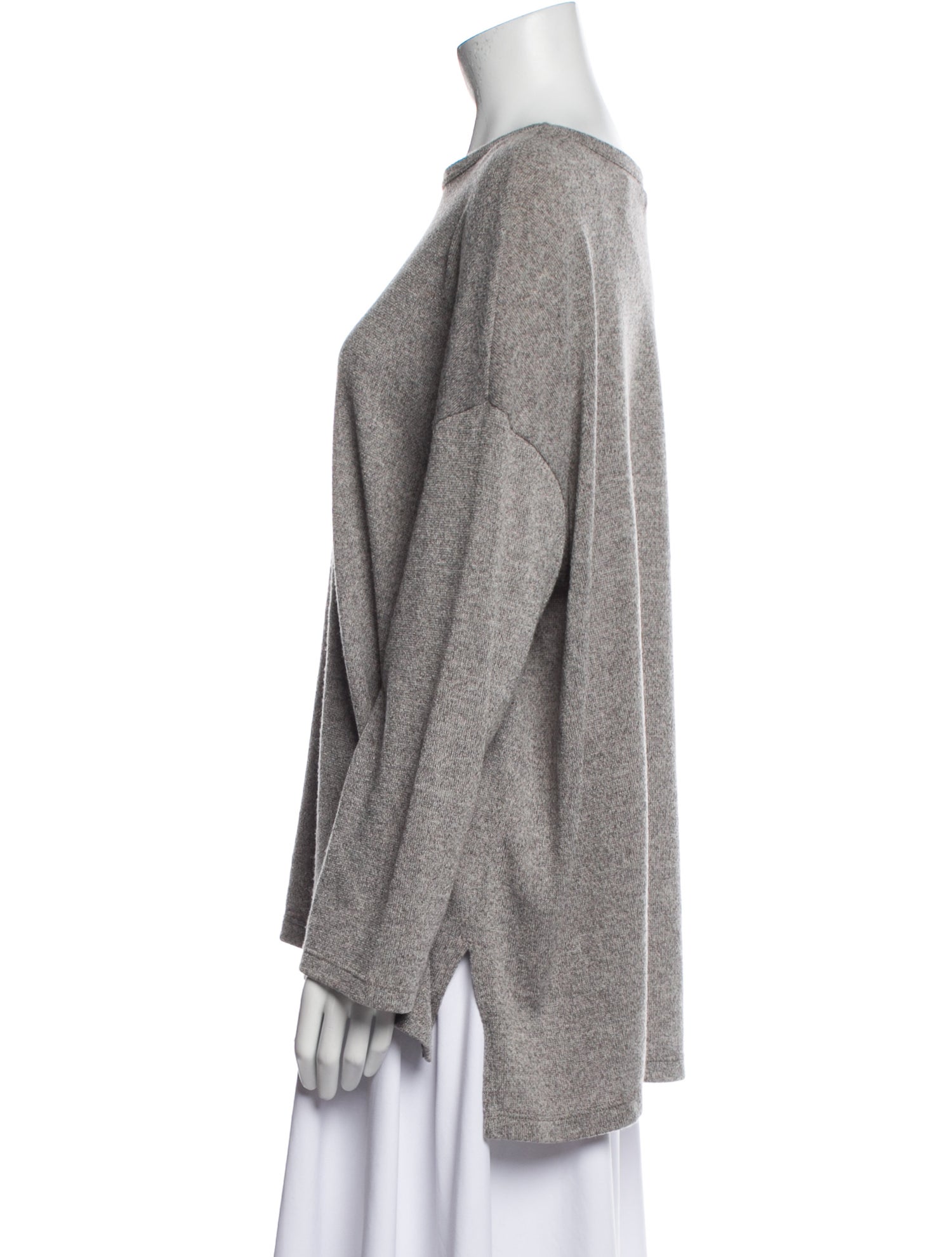 SUN WOO Bateau Neckline Sweater