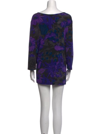 SUN WOO Printed Mini Dress