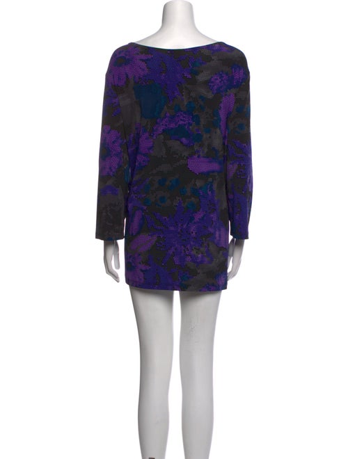 SUN WOO Printed Mini Dress