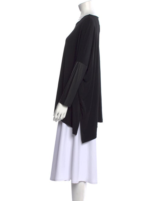 SUN WOO Scoop Neck Long Sleeve Tunic