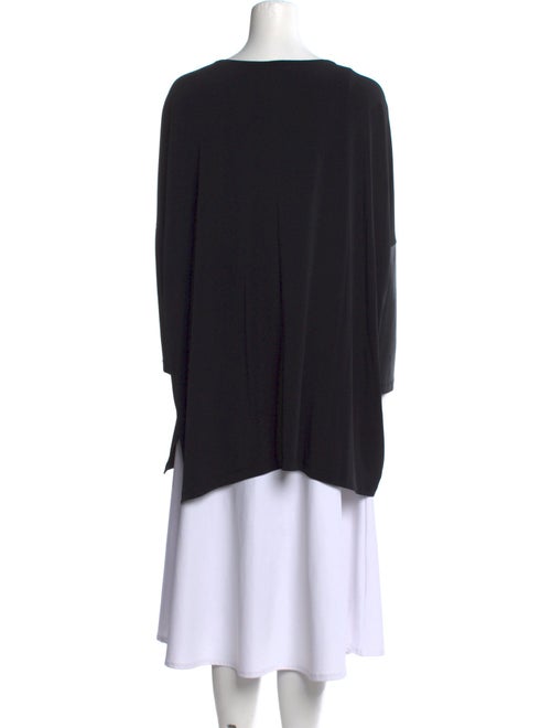SUN WOO Scoop Neck Long Sleeve Tunic