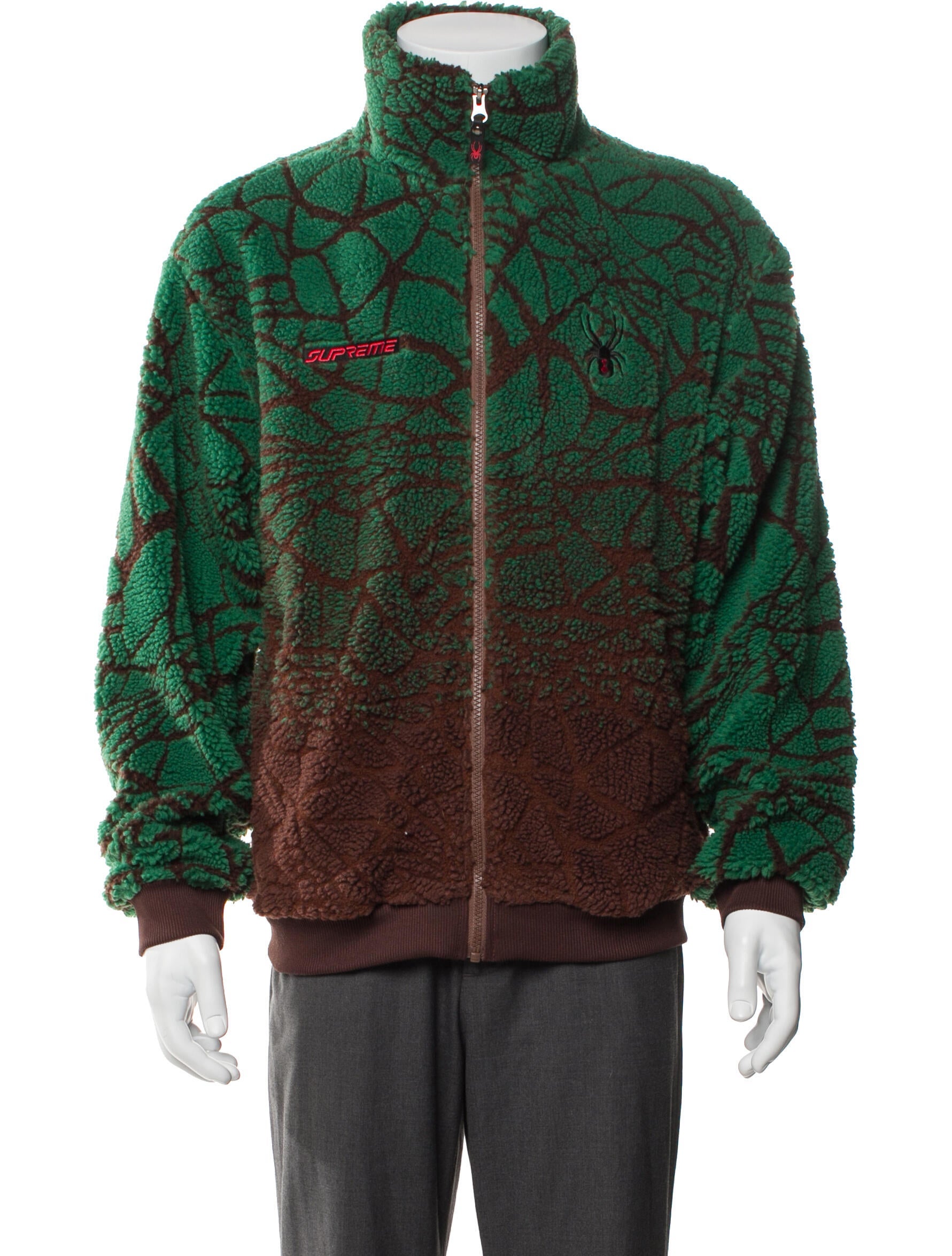 Supreme x Spyder Printed Fleece Jacket