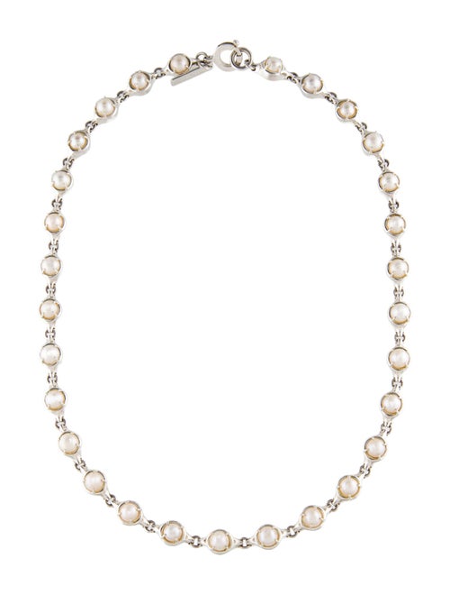 SWEETLIMEJUICE Pearl Noca Choker Necklace