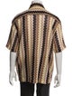 CMMN SWDN Striped Collar Polo Sweater